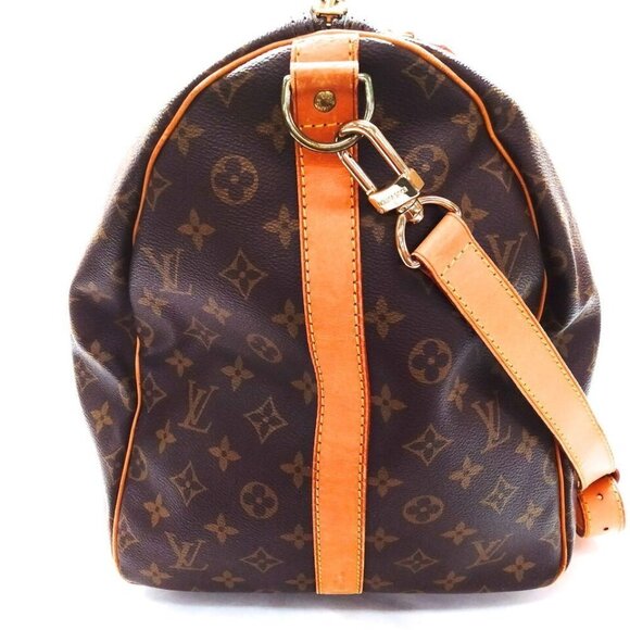 100% Authentic Louis Vuitton Keepall Bandouliere 55 Monogram Travel Bag #MN899 - Picture 3 of 9